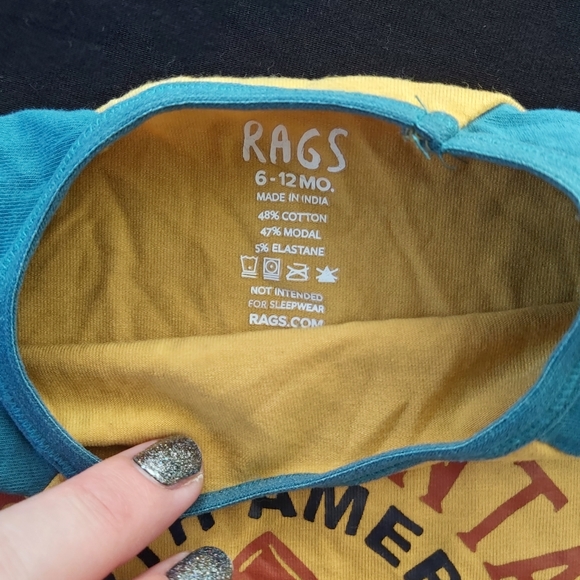 Rags to Rashes 6-12m Henry Mountains Wild Bison 🦬 - Picture 2 of 3